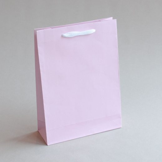 Gaveposer i rosa og lilla pastelltone