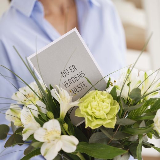 Blomsterpakken med FSC-godkjente kort
