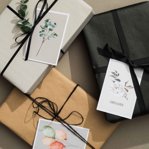 Blomsterpakken med 20 anledningskort for dugnad