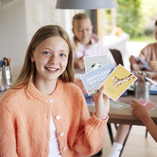 Sjiraffpakken med FSC-godkjente bursdagskort