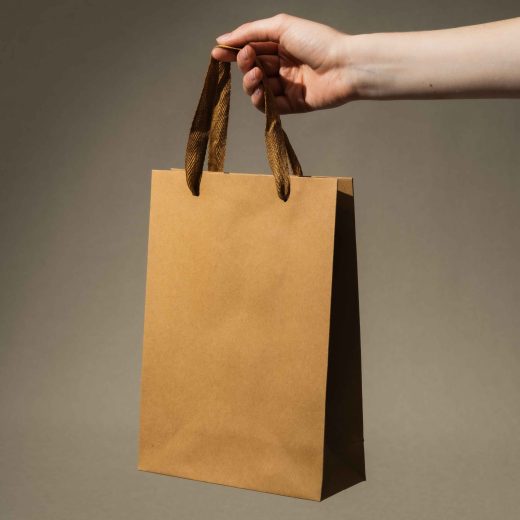 Premium gaveposer i natur og sort